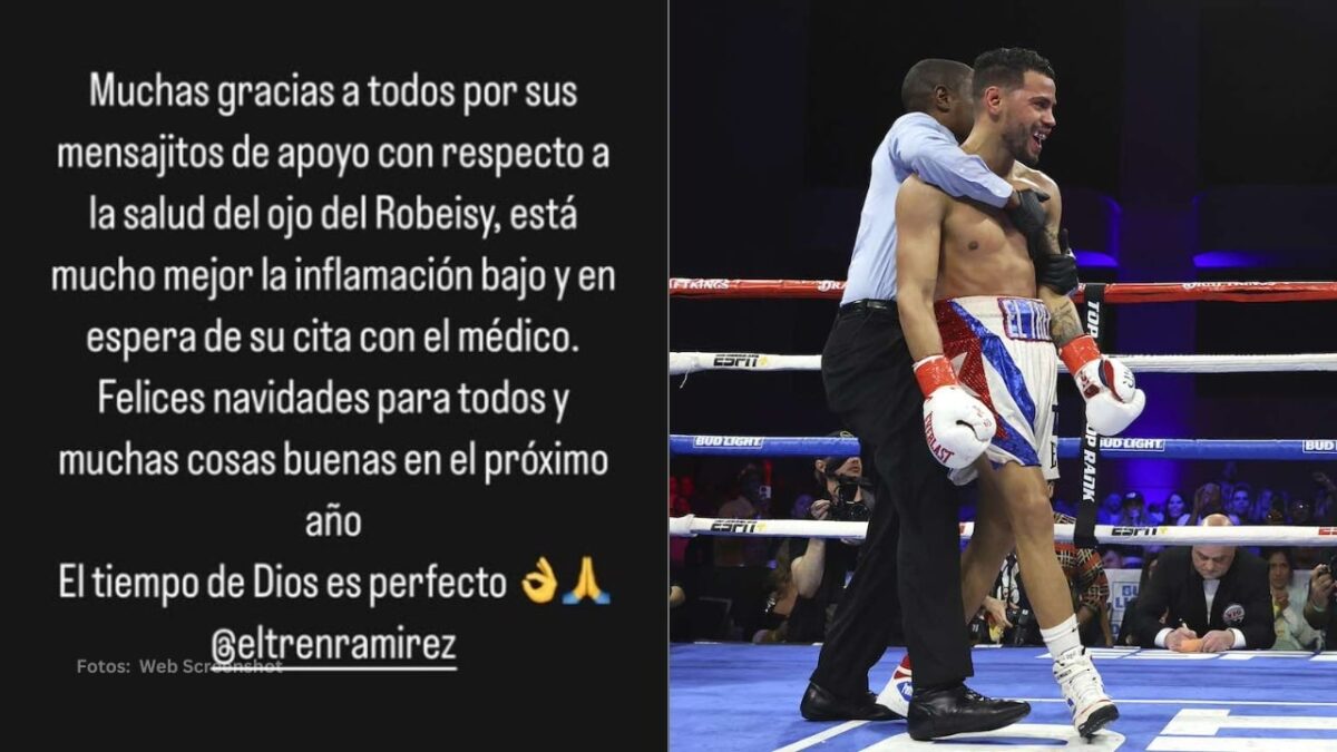 Esposa de Robeisy Ramírez ACTUALIZÓ estado de salud del boxeado