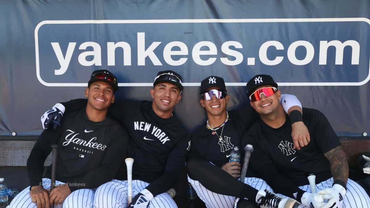 4 venezolanos con New York Yankees