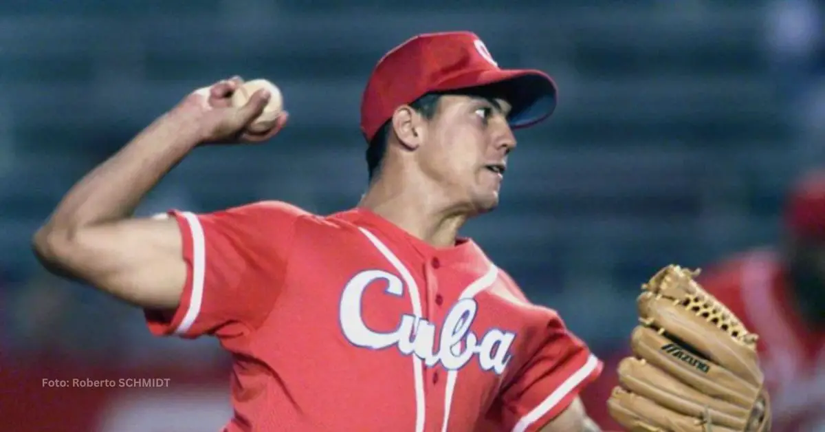 Maels Rodríguez con el equipo Cuba