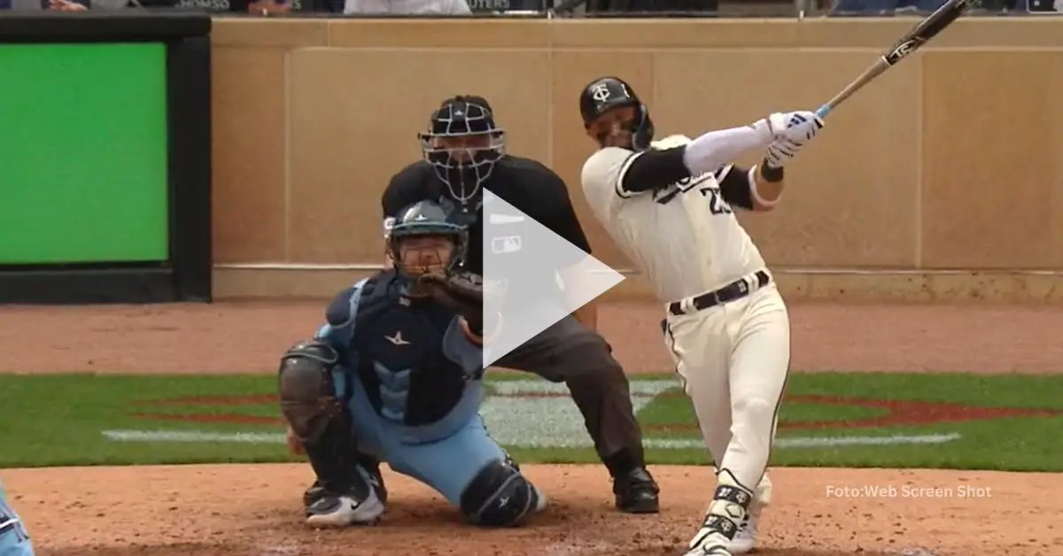 Royce Lewis enloqueció las tribunas del Target Field