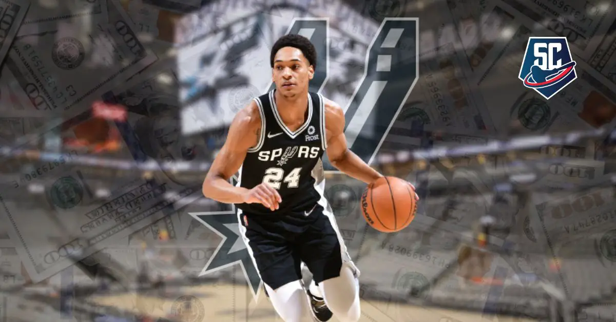 Devin Vassell es un guardia joven que podría tener gran protagonismo con los Spurs en la venidera temporada de NBA 2023-24