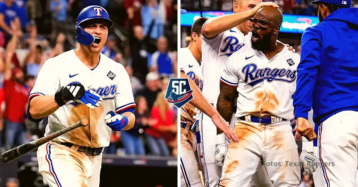 Texas Rangers se encuentra a tres victorias de proclamarse campeón de Grandes Ligas