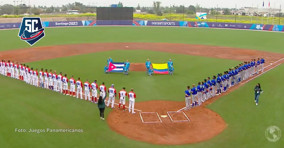 El equipo Cuba de Beisbol debutó en los Juegos Panamericanos de Chile 2023