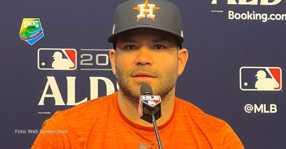 Jose Altuve habló sobre la visita de Carlos Correa a Houston