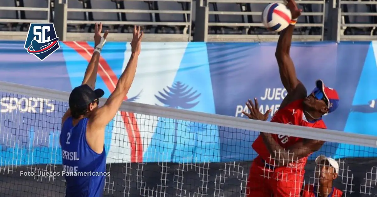 La dupla cubana de Voleibol de Playa se enfrentó a Top 5 del Ranking Mundial