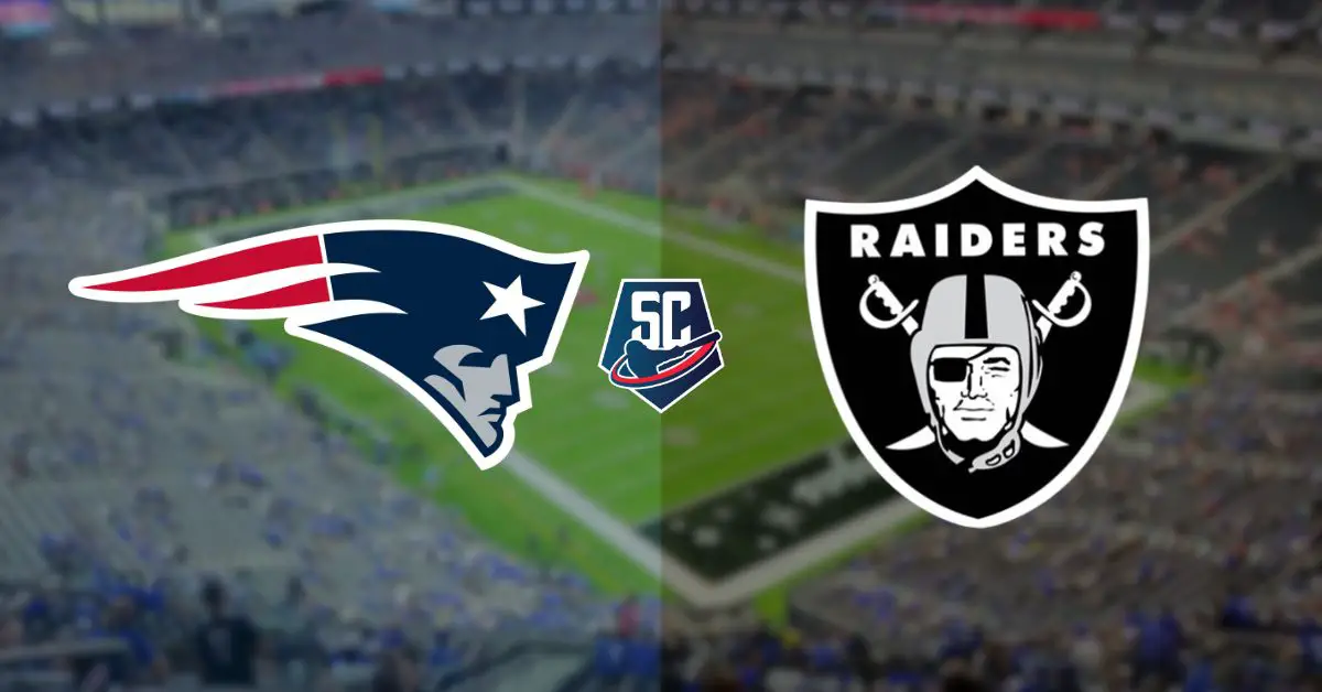 New England Patriots intentará revertir racha negativa contra Las Vegas Raiders