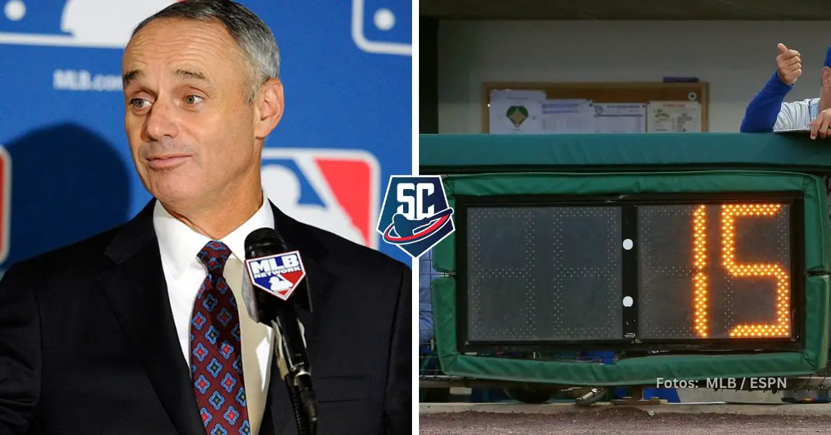 Rob Manfred habló sobre los resultados del reloj de lanzadores