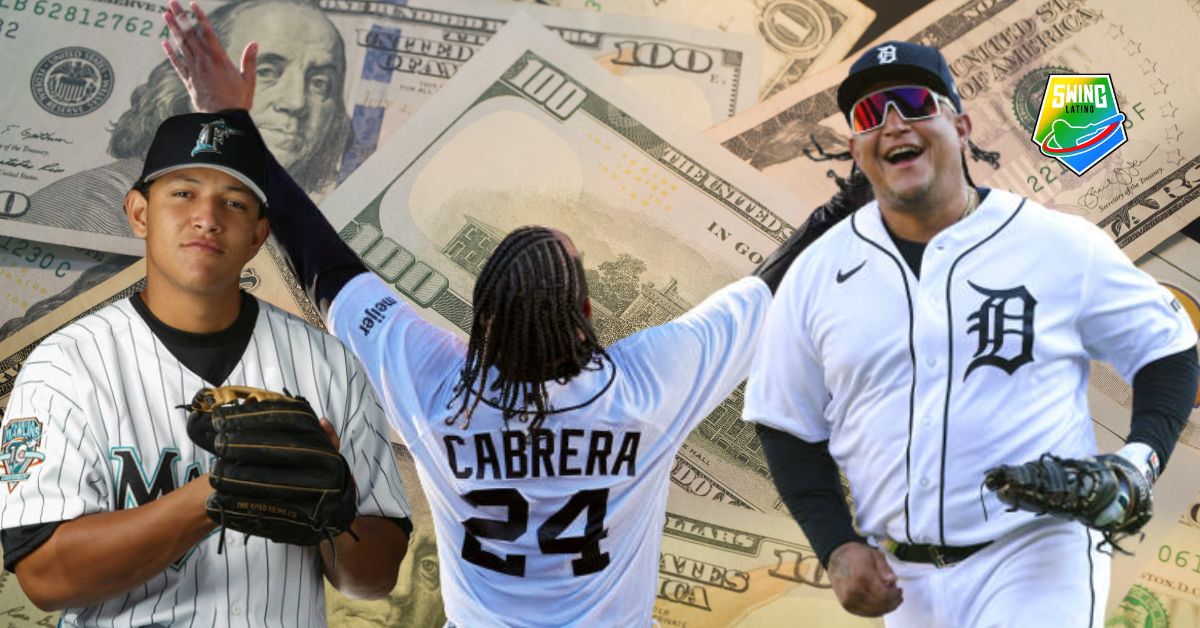 Miguel Cabrera desde muy joven contó con una buena suma de dinero en su bolsillo