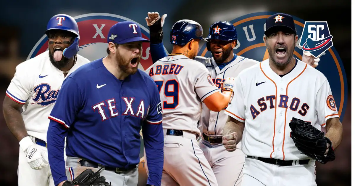 Este será el primer enfrentamiento de postemporada entre Houston Astros y Texas Rangers