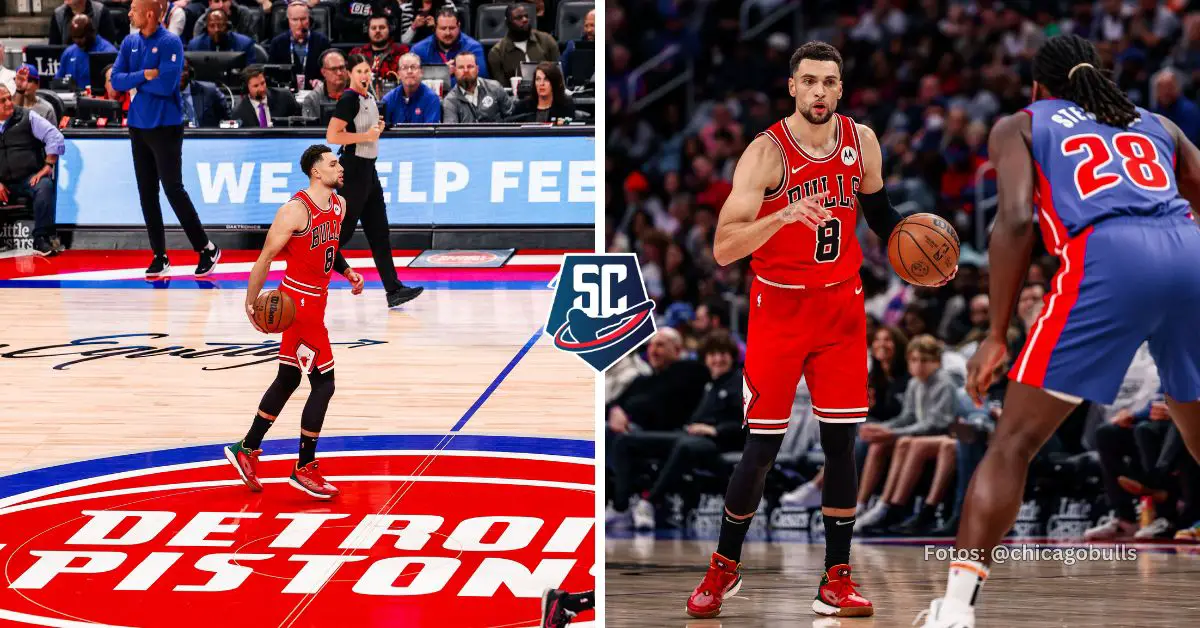 Zach LaVine anotó 19 tantos en el primer cuarto