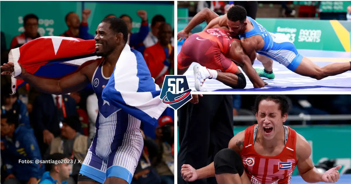 La lucha libre cubana ha sacado este jueves una excelente cosecha de medallas en los Juegos Panamericanos