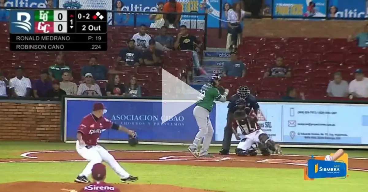 Robinson Cano mantiene buen momento ofensivo con Estrellas Orientales