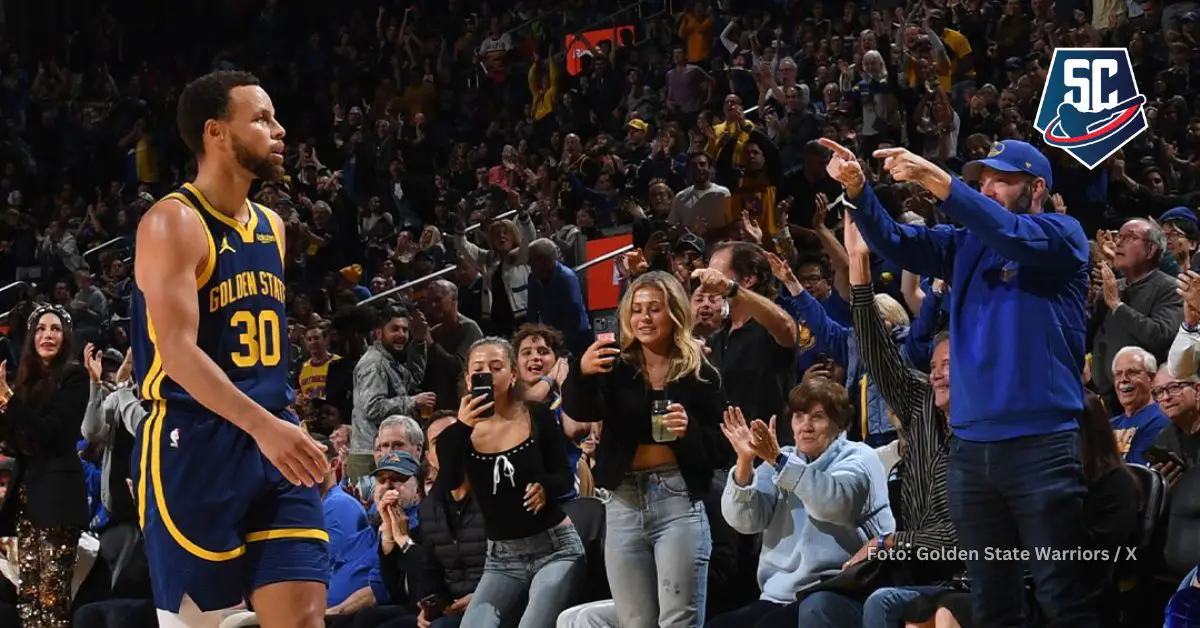 El jugador estrella de Golden State Warriors, Stephen Curry estableció nuevo récord en NBA