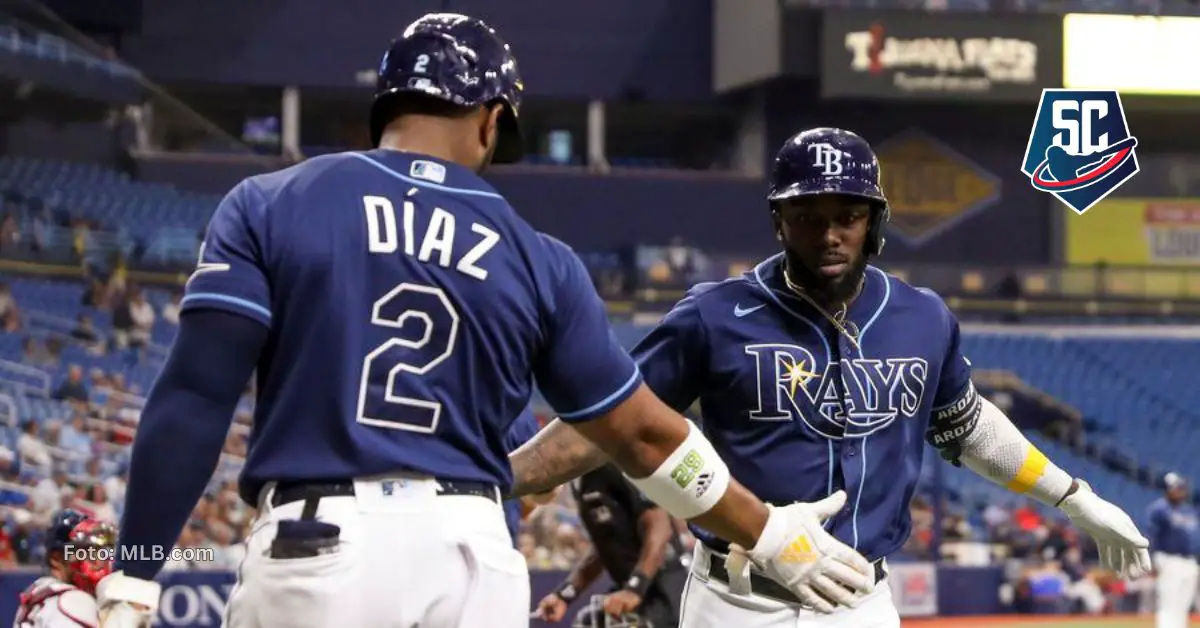 Randy Arozarena y Yandy Díaz recibieron el agasajo correspondiente al esfuerzo brindado en la campaña de MLB