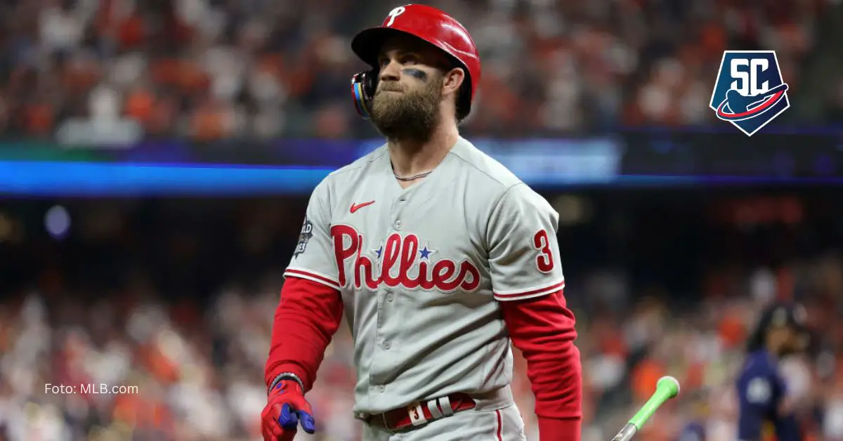 Durante la pasada temporada Bryce Harper logró promedio de .293