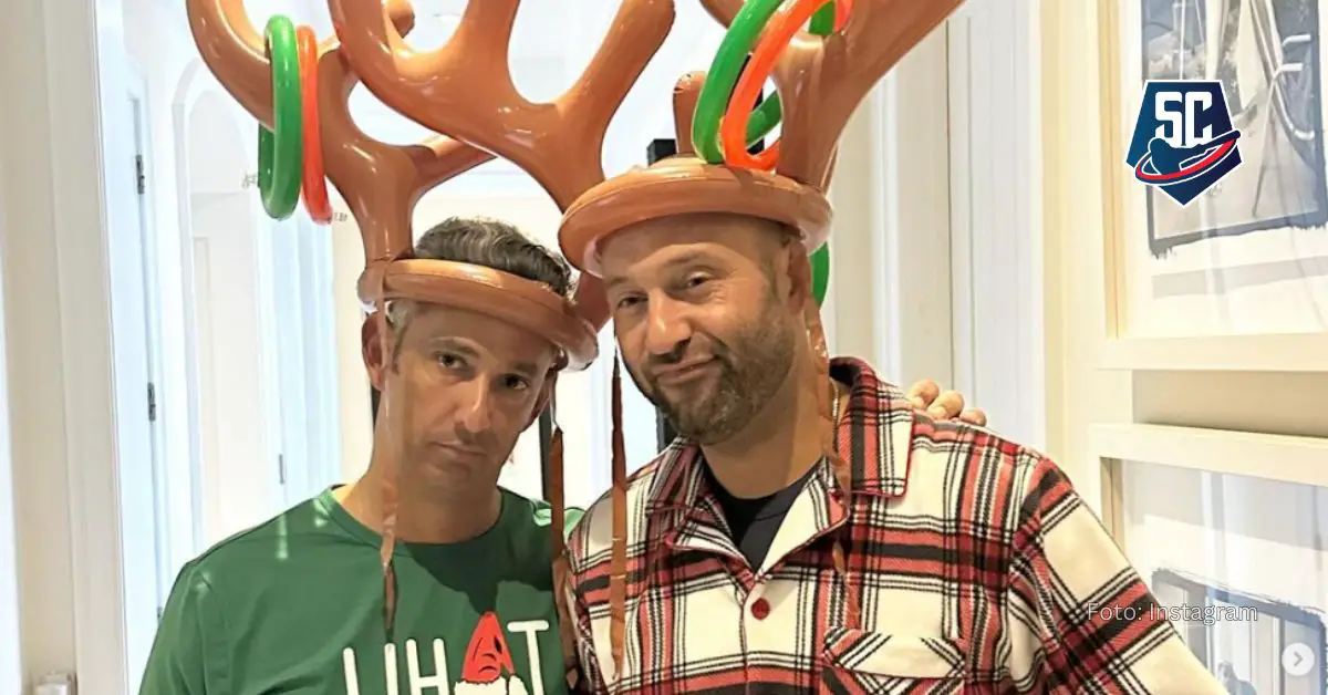 Dos de las principales leyendas de New York Yankees, entre ellas Derek Jeter celebraron la Navidad juntos