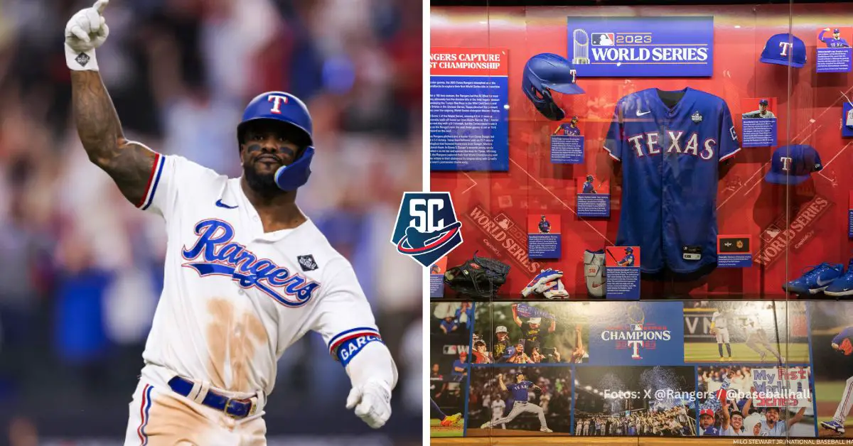 Adulis Garcia and the Texas Rangers are in the Hall of Fame