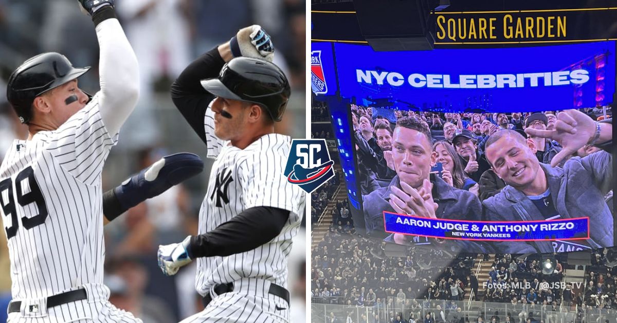 Aaron Judge y Anthony Rizzo forman una dupla excepcional en New York Yankees