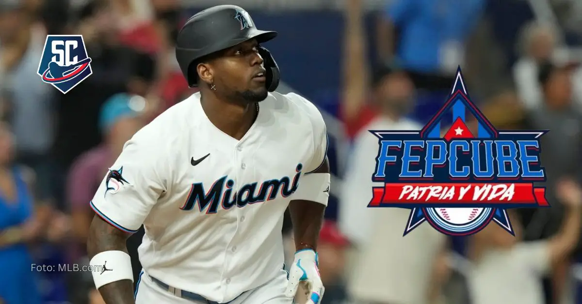 Jorge Soler, con Miami Marlins, tuvo en 2023, su segunda mejor temporada en las Mayores