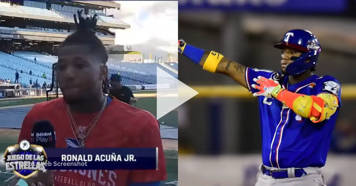 Ronald Acuña Jr fue bastante claro