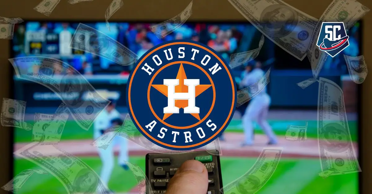 The report indicated that the Houston Astros recorded a loss of 73 million