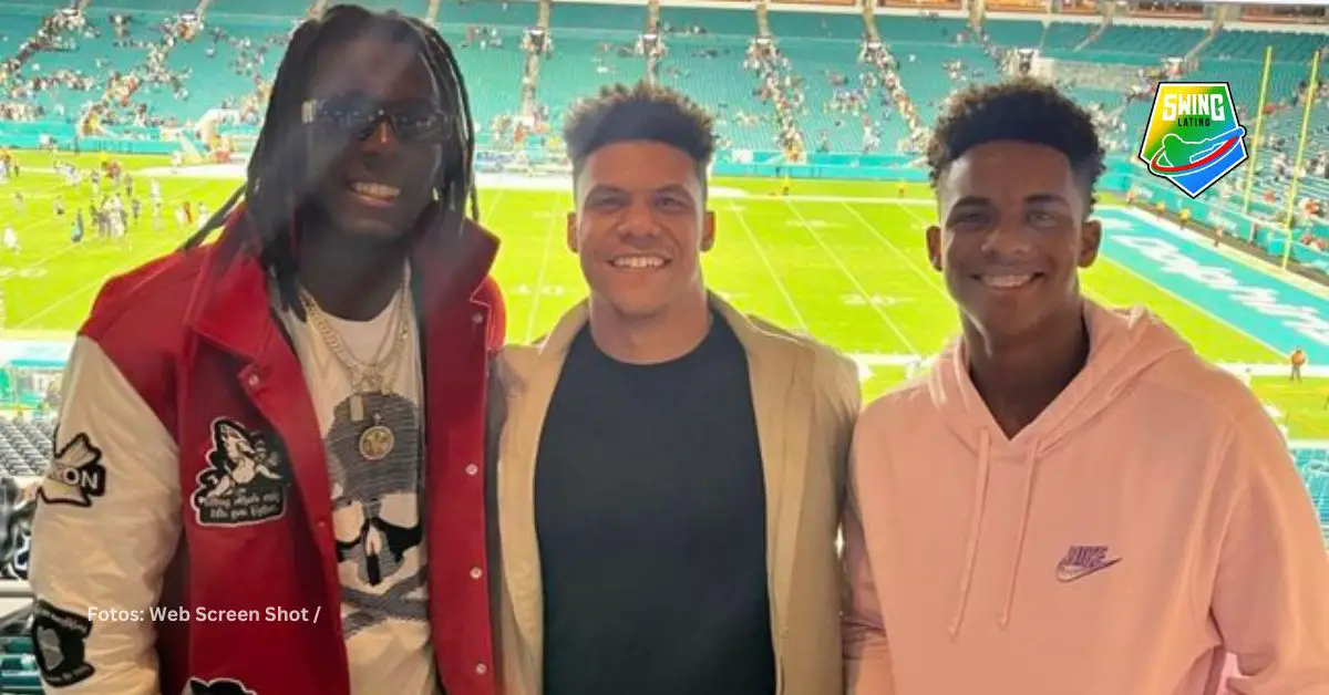 Juan Soto, Elly de La Cruz y Elian Soto disfrutaron en Miami