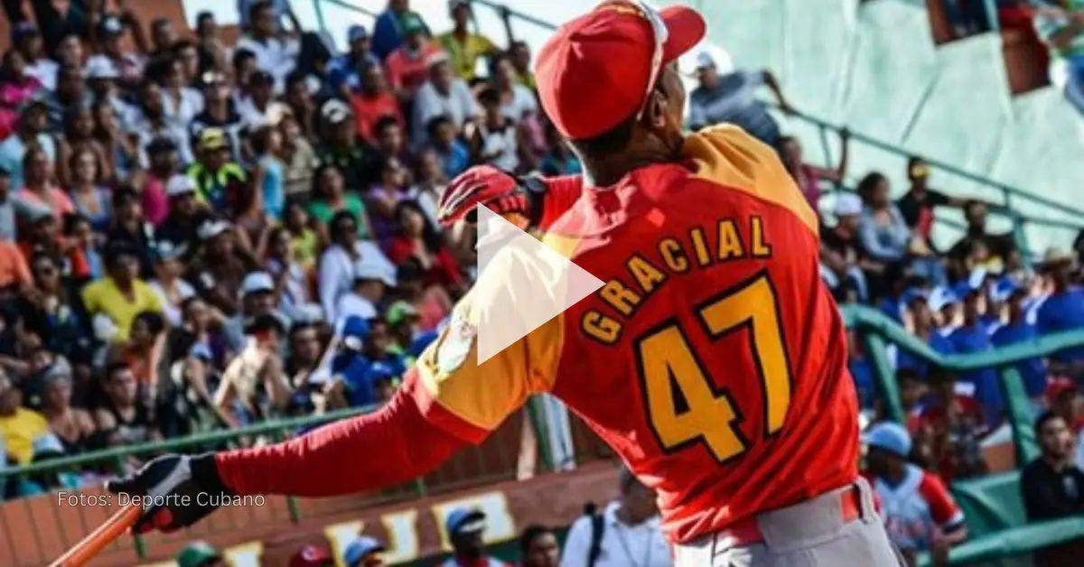 Yurisbel Gracial burló a Industriales y logró una jugada inusual en el beisbol cubano