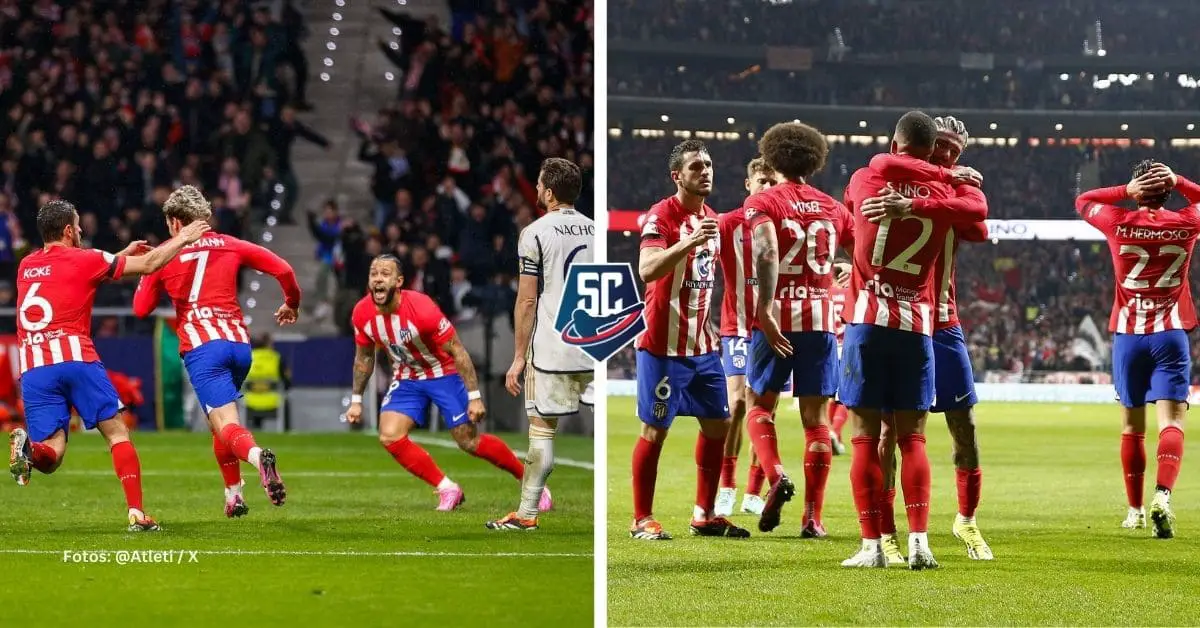 Atlético de Madrid se mantiene con vida en la Copa del Rey