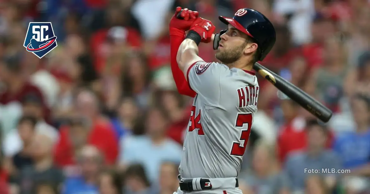 Bryce Harper continuará siendo uno de los mejores bateadores de Philadelphia Phillies, según MLB
