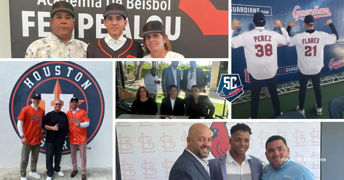 8 prospectos cubanos firmaron acuerdos MLB