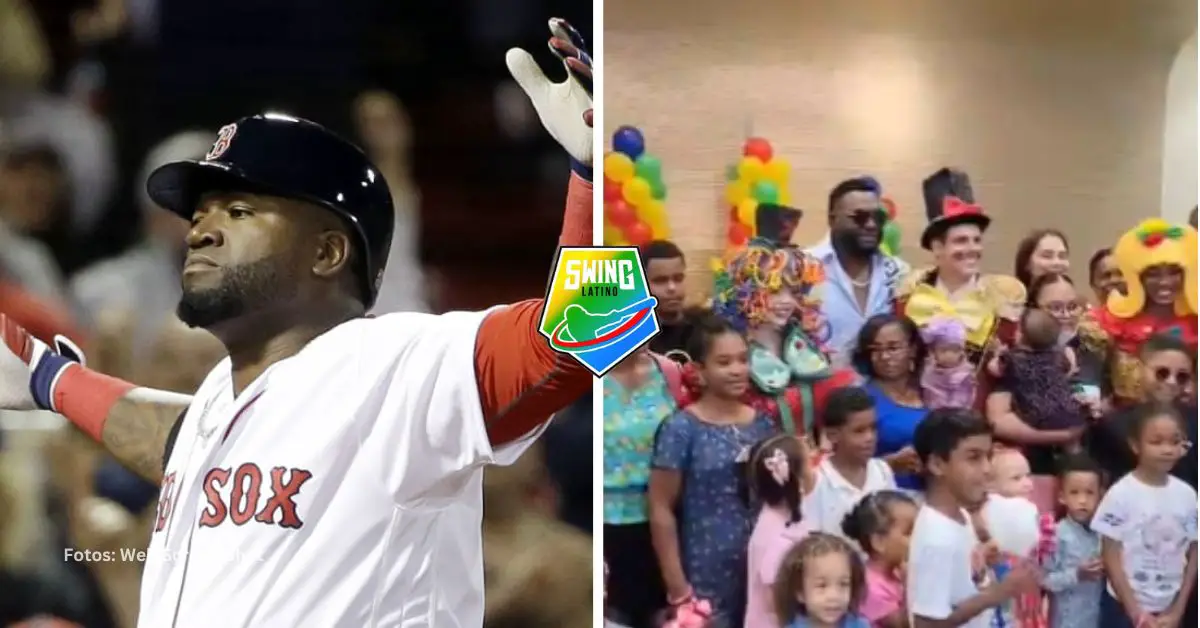 David Ortiz ha sido un grande dentro y fuera del terreno y una vez más ha vuelto a demostrarlo