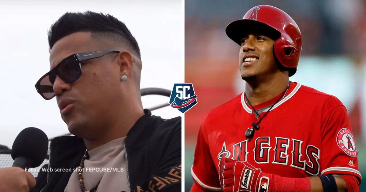 Yunel Escobar no desaprovechó la ocasión de su llegada para dejar en claro sus intenciones