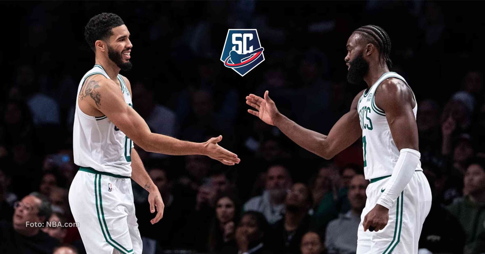 Jayson Tatum y Jaylen Brown, las actuales estrellas de Boston Celtics, hacen historia en la NBA
