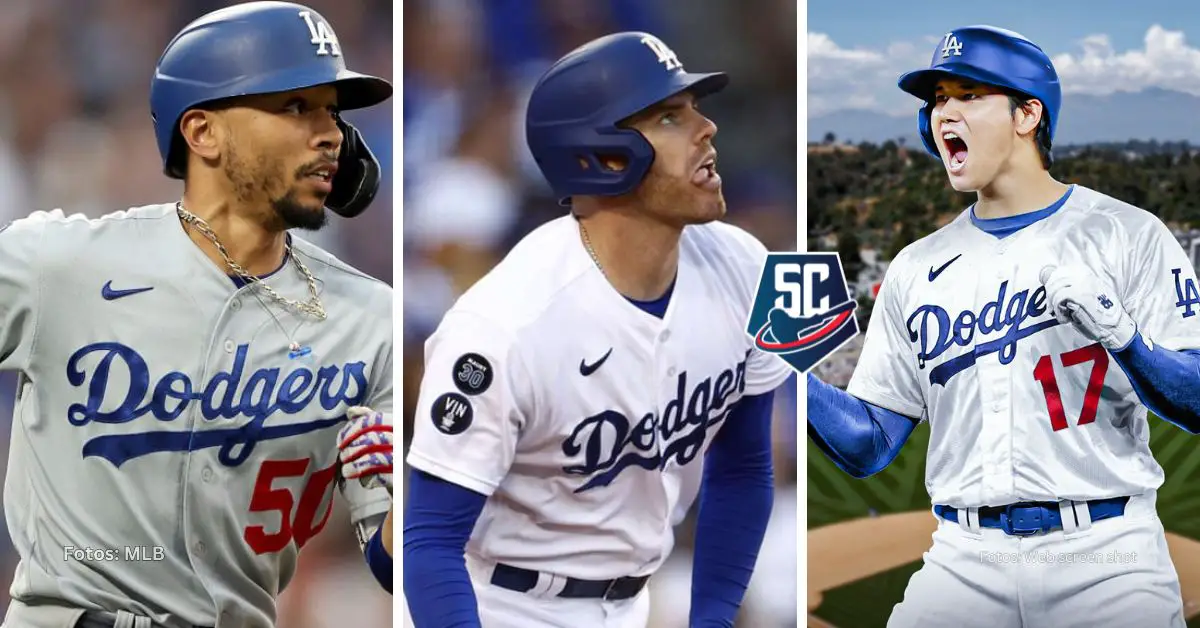 Betts, Freeman y Ohtani LÍDERES en MLB junto a Los Angeles Dodgers