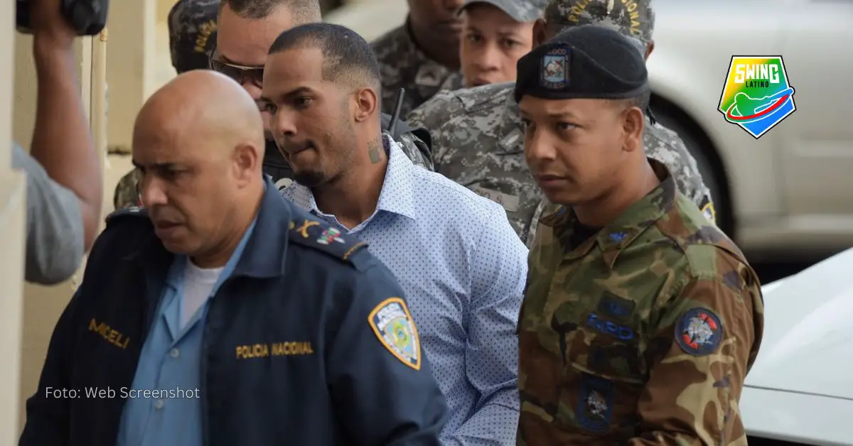 Wander Franco llegó al Palacio de Justicia