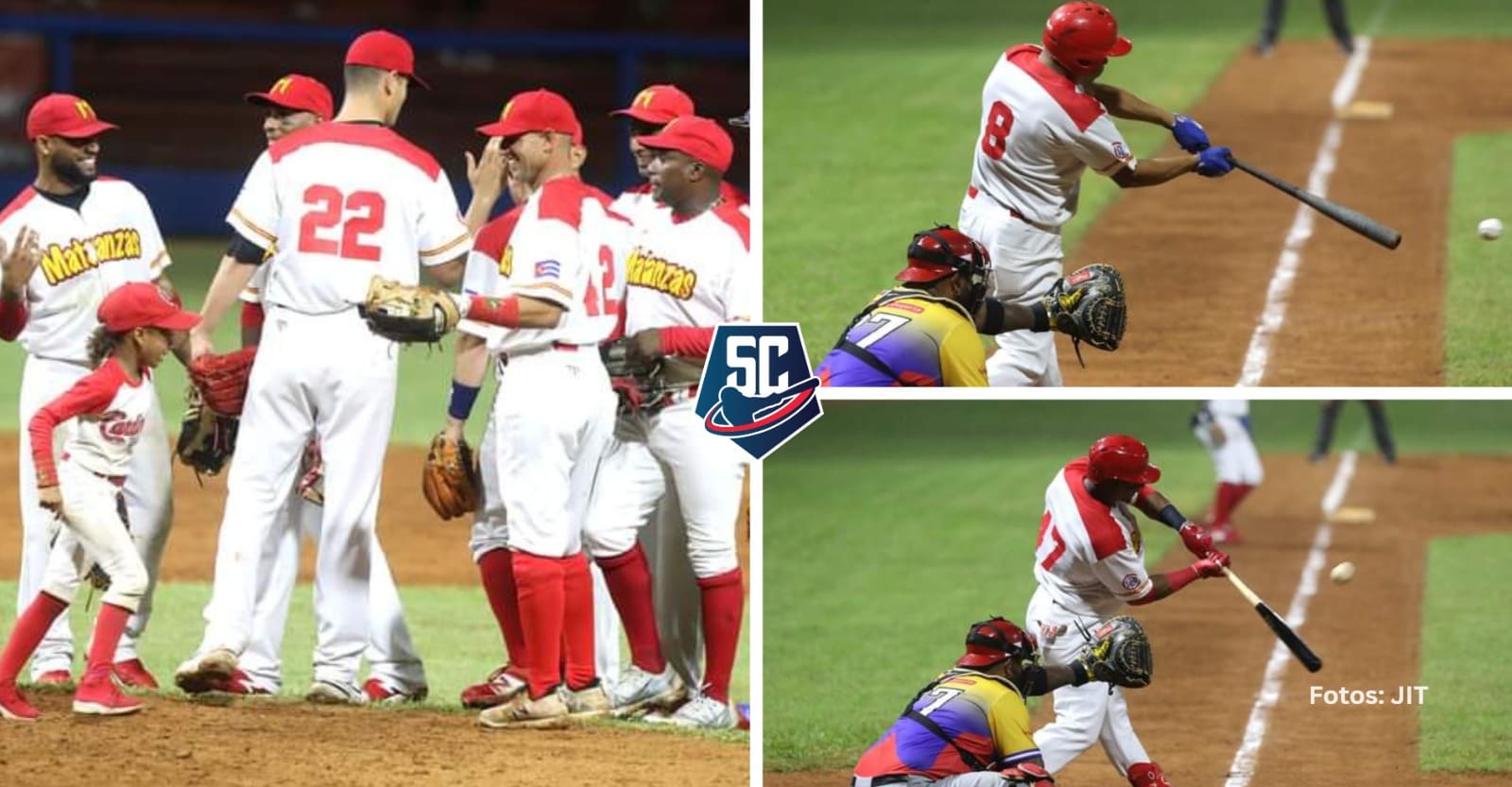 Matanzas derrotó a Venezuela en el horario nocturno del nuevo torneo del beisbol cubano