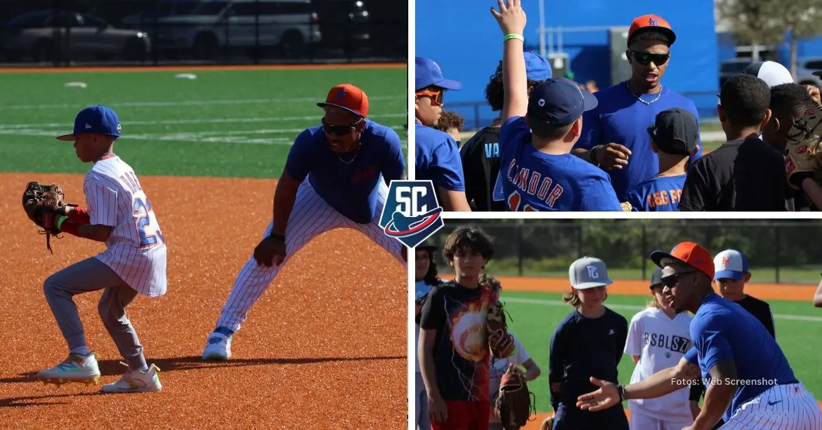 Francisco Lindor dedicó una tarde en enseñar a jóvenes prospectos a mejorar su defensa en el campocorto