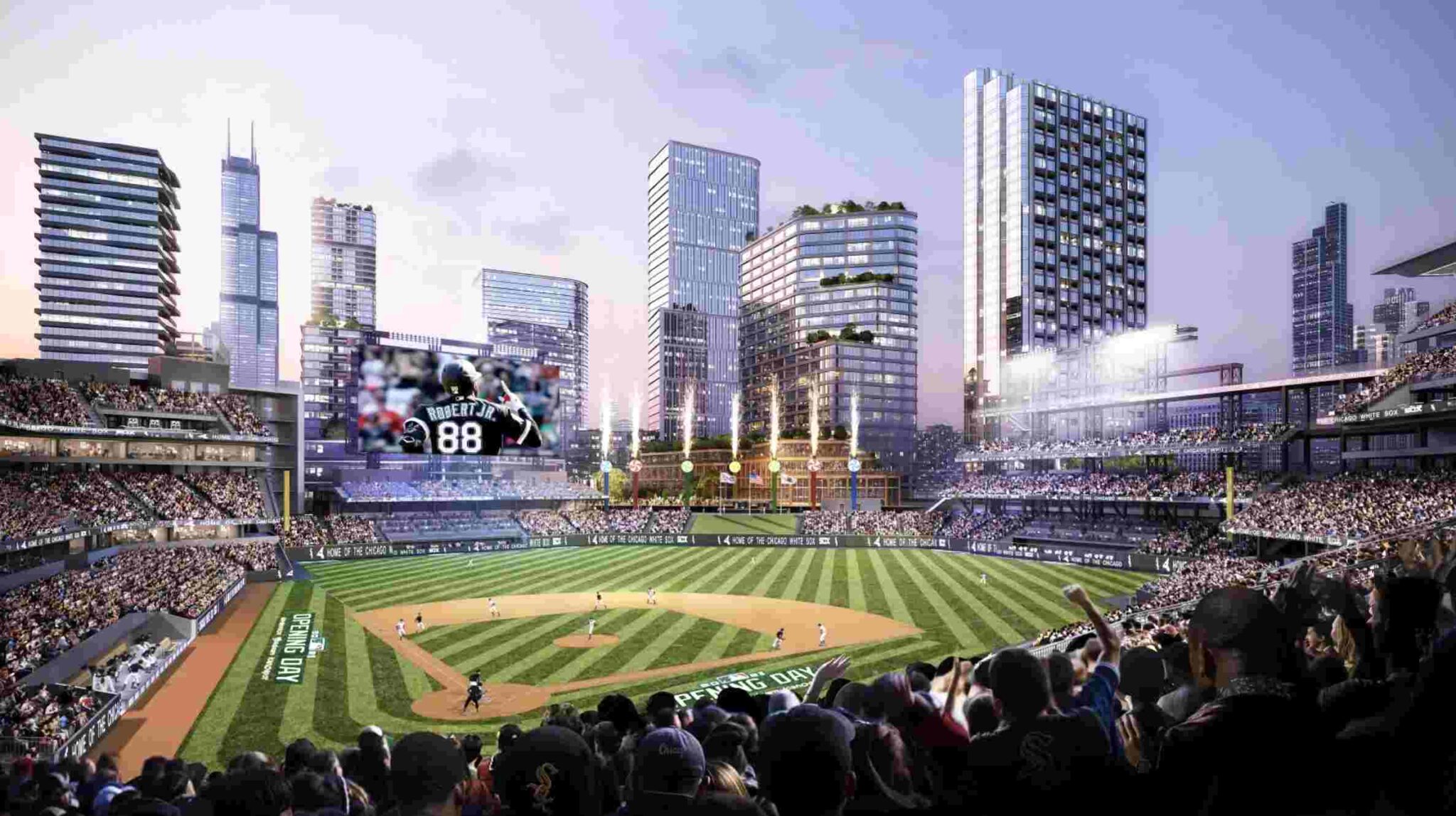 MAJESTUOSO: Chicago White Sox REVELÓ PROPUESTA de nuevo estadio MLB