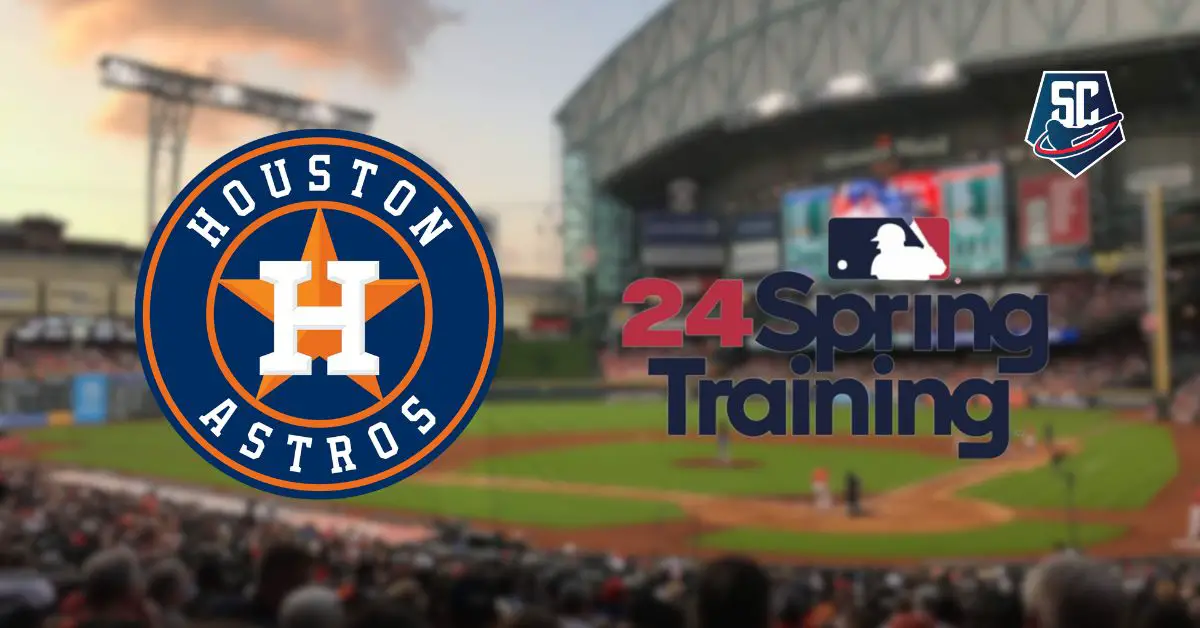 Faltan apenas pocas horas para el inicio de los entrenamientos primaverales de Houston Astros