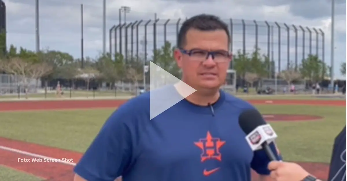 Omar López habló sobre su nuevo puesto en Houston Astros