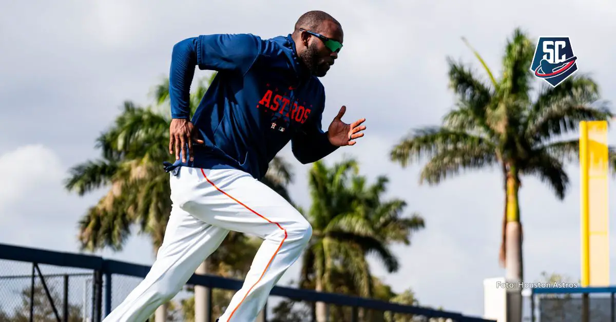 The Houston Astros offered their lineup, and Yordan Alvarez arrived