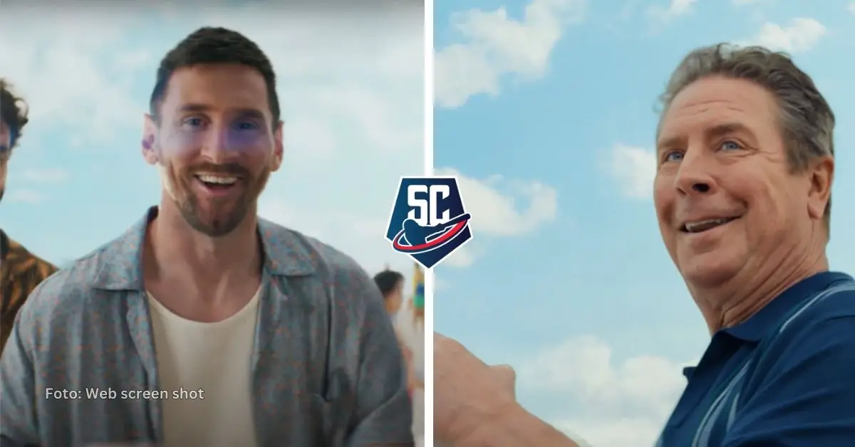 Messi protagonista en comercial que se transmitirá en vivo durante la pausa del medio tiempo del Super Bowl LVIII