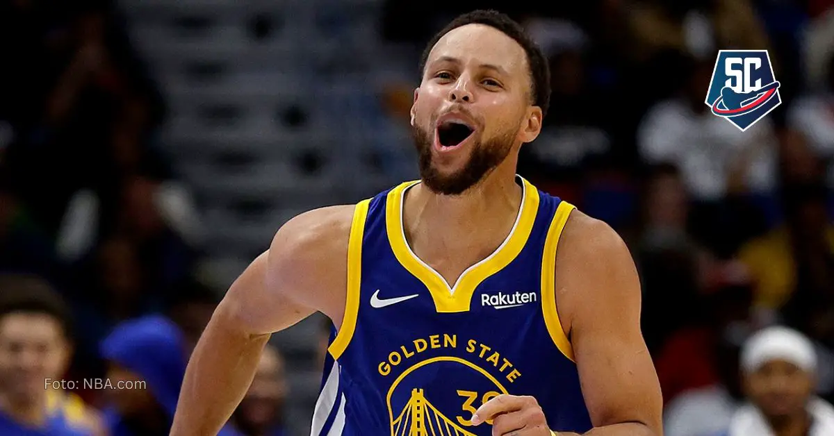 El espectacular jugador de Golden State Warriors, Stephen Curry, se une a selecto club de jugadores en la NBA