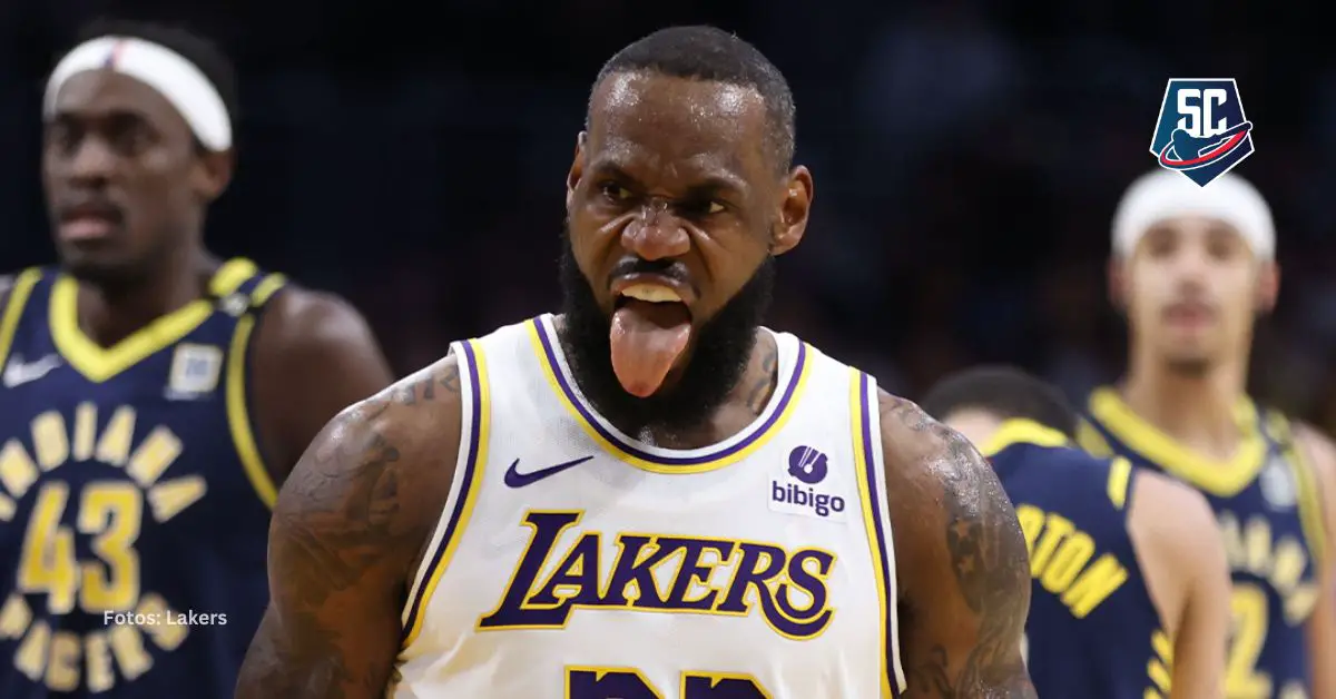 LeBron James was out for the Lakers
