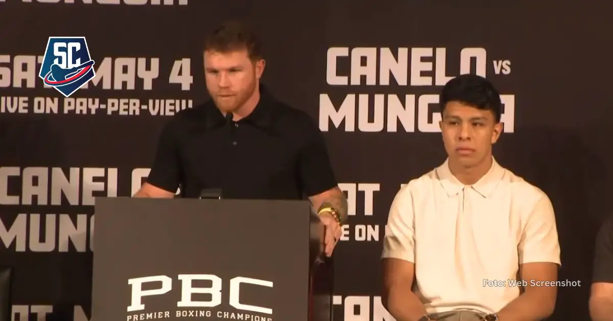 Saúl Canelo Álvarez durante la conferencia de prensa previa a la pelea ante Jaime Munguia, comentó sus impresiones sobre el enfrentamiento.