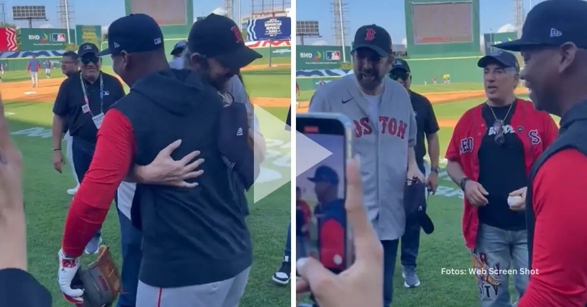 Hizo acto de presencia en el Estadio Quisqueya una de las personalidades más famosas de República Dominicana