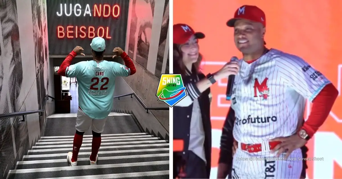 Robinson Cano arrived in Mexico and sent a message to Diablos Rojos