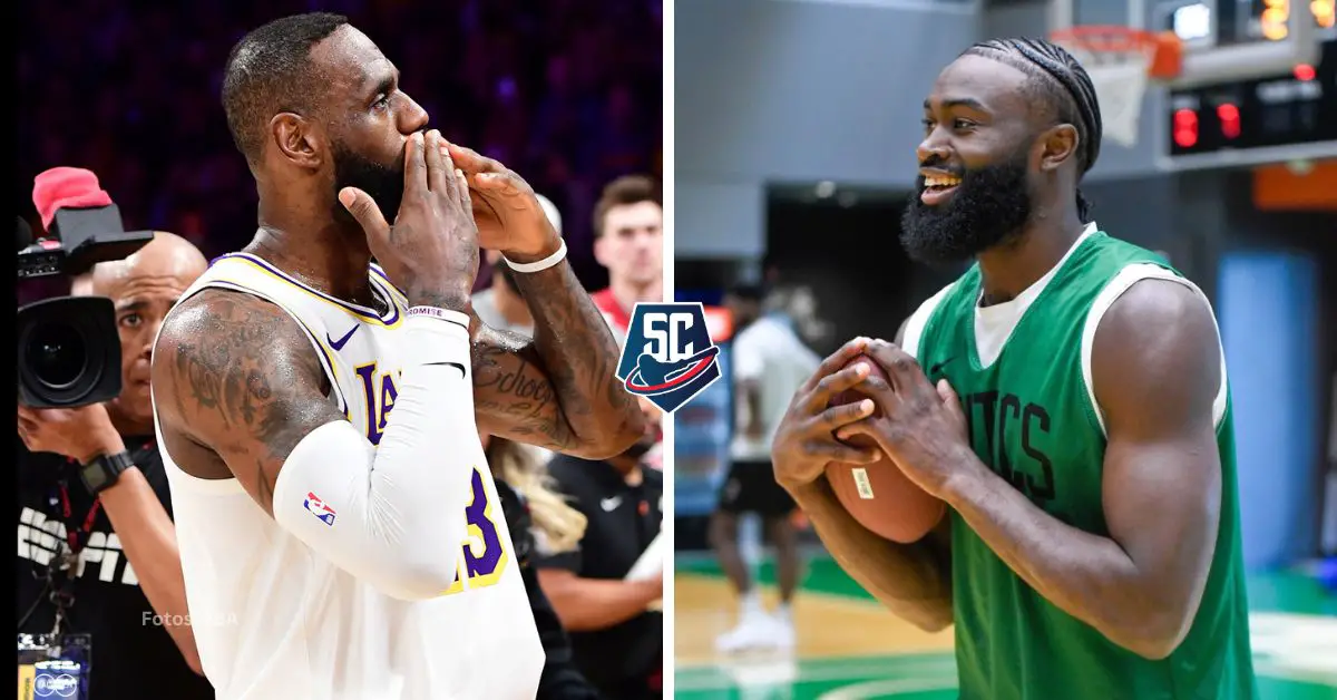 LeBron James y Jaylen Brown, guiaron a Lakers y Celtics en semana extraordinaria