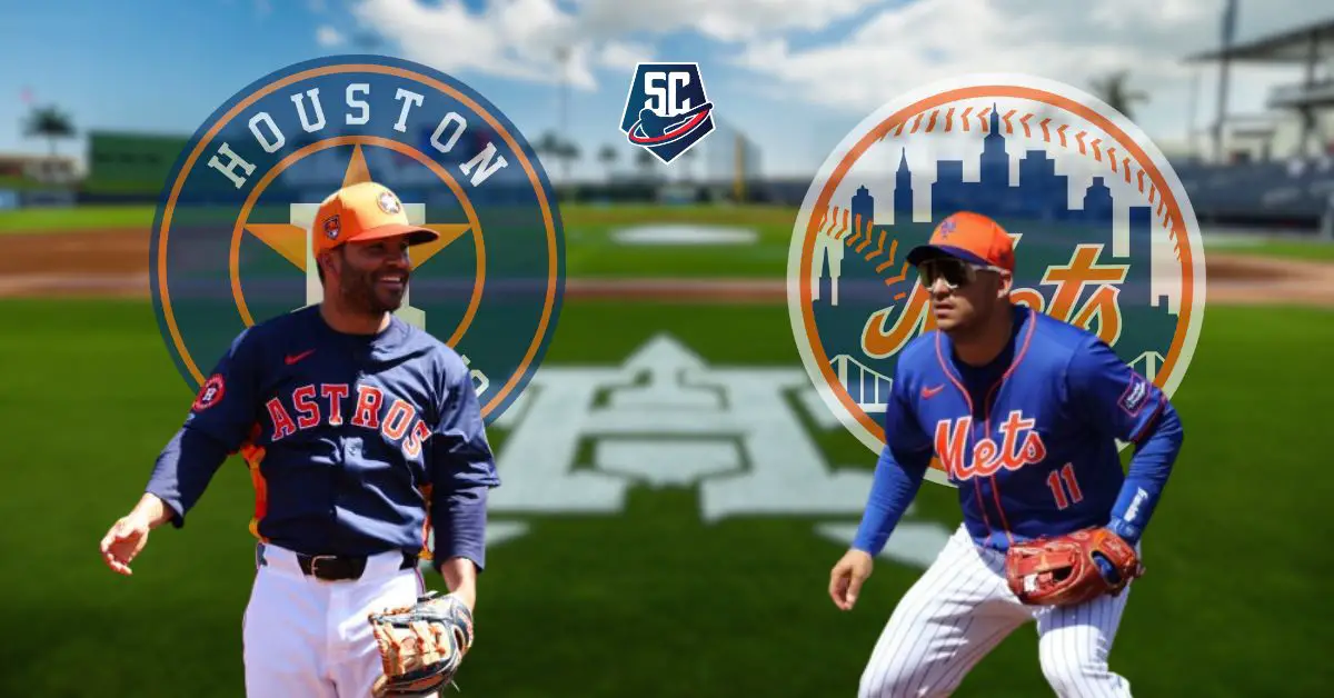 Houston Astros y New York Mets presentaron de forma oficial los lineups para el partido de esta noche de Spring Training