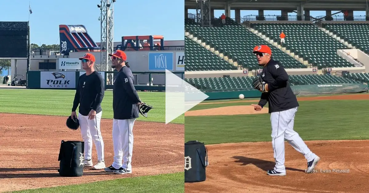 El venezolano Miguel Cabrera, se reportó con Detroit Tigers en el Spring Training para cumplir sus nuevas funciones dentro del equipo.